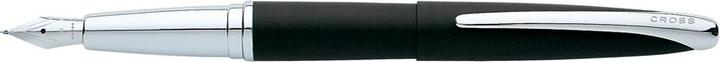 Image du produit Cross ATX Plume Basalt Black bec F acier (Noir basalte, 1 x)