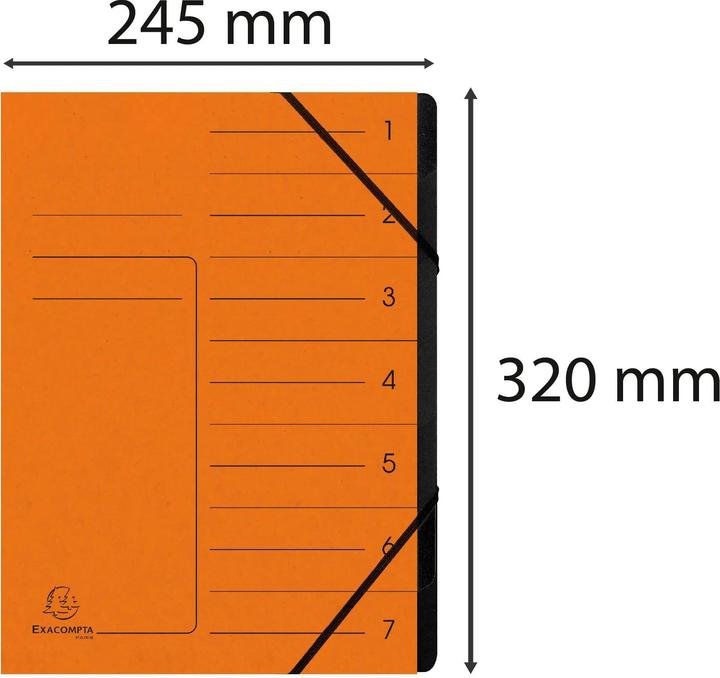 Productafbeelding Exacompta Geniete dossiermappen (A4, 1 x)