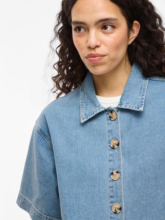 Produktbild Vila VIHIMLA Kurzärmeliges Jeanshemd (42)