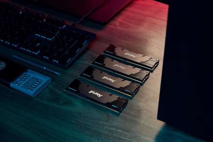 Actual product image Kingston 32GBDDR4-3600MT/S CL16DIMM (4 x 8GB, 3600 MHz, DDR4-RAM, DIMM)