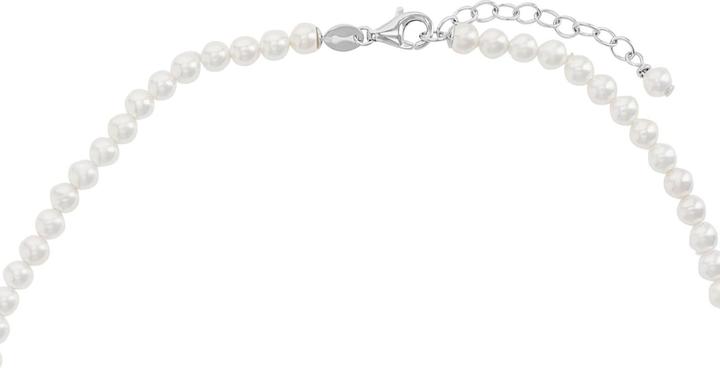 Immagine prodotto Amor Collana da donna, argento 925, cristallo sintetico, perla conchiglia | cuore (Argento 925)