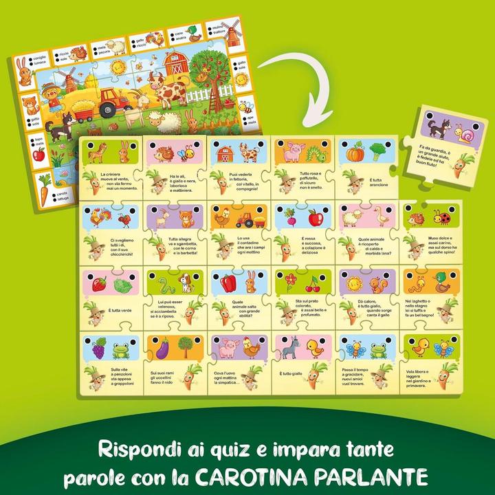 Produktbild Lisciani Carotina Penna Parlante Gli Utilissimi I Giochi Della Fattoria