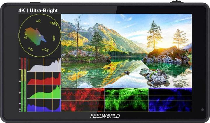 Actual product image Feelworld LUT6 Monitor FHD 6 inch HDMI 4K (6", Full HD)