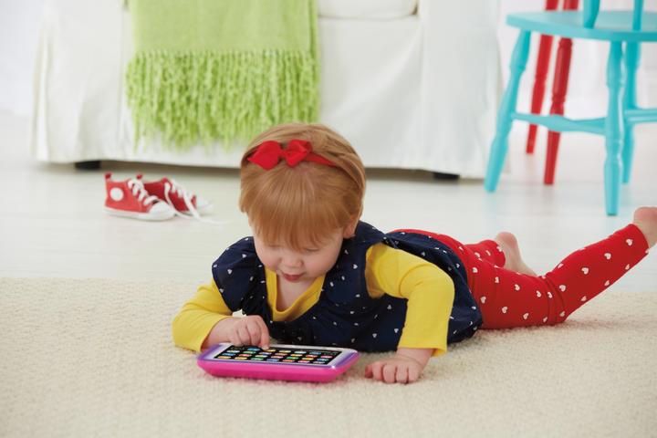 Actual product image Fisher-Price Lernspass Tablet Sortiment (pink und blau) (I) (Italian)