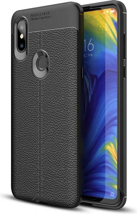 Actual product image Screenguard Xiaomi Mi Mix 3 Sleeve Leather Design TPU Cover (Mi Mix 3)