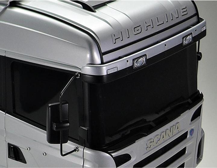 Image du produit Tamiya Camion Scania R470 à brosse électrique 1:14 Kit Argent (Kit)