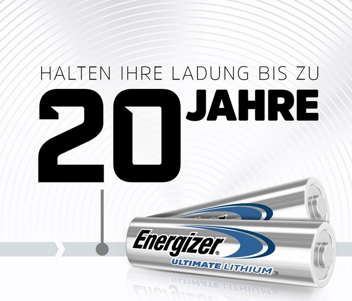 Actual product image Energizer Ultimate Lithium (10 pcs., AA, 3000 mAh)