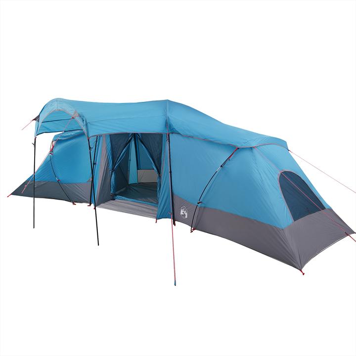 Immagine prodotto VidaXL Tenda familiare con finestre Cupola blu per 4 persone Impermeabile (Tenda a cupola, 4 persone)