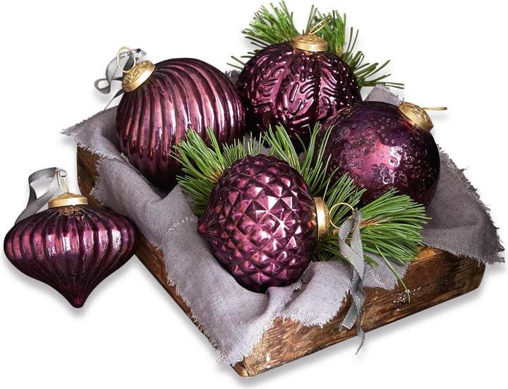 Produktbild Loberon Weihnachtsschmuck 5er Set Sambre (5 -teilig)