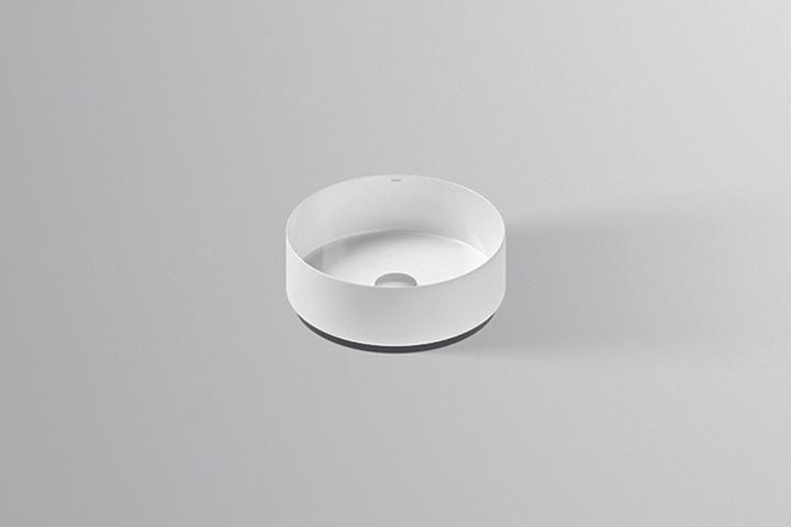 Produktbild Alape Aufsatzbecken AB.KE375, rund Durchmesser 37,5cm, 3221000000, weiss (475 mm, 375 mm)