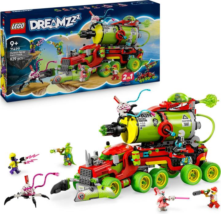 Produktbild LEGO Mateos Sprühdosen-Truck (71499, LEGO Dreamzzz)