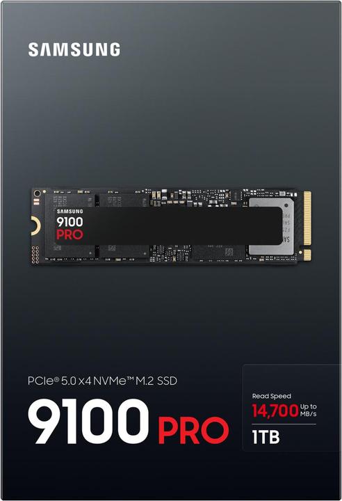 Actual product image Samsung 9100 PRO (1000 GB, M.2 2280)
