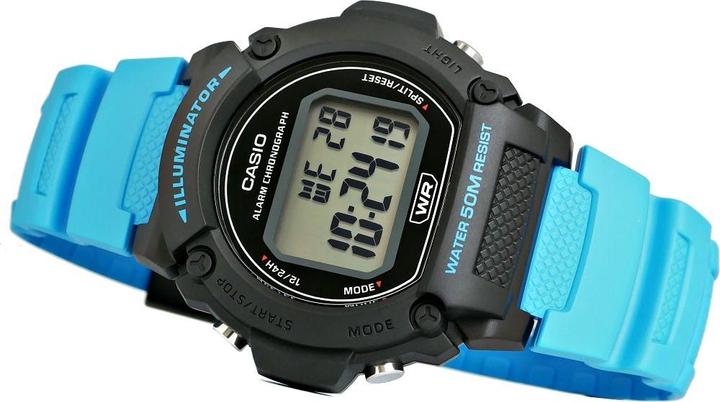 Produktbild Casio Collection - W-219H-2A2 (Digitaluhr, 47 mm)