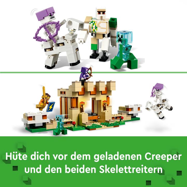 Immagine prodotto LEGO 21250 La Fortezza del Golem di Ferro (21250, LEGO Minecraft)