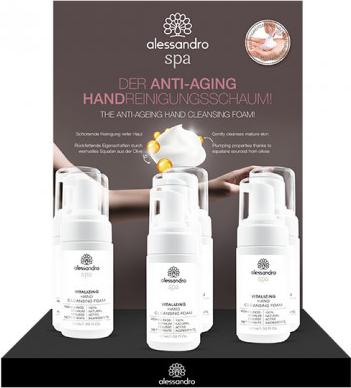 Alessandro Hand Cleansing Foam Display Anti-Aging (300 ml)