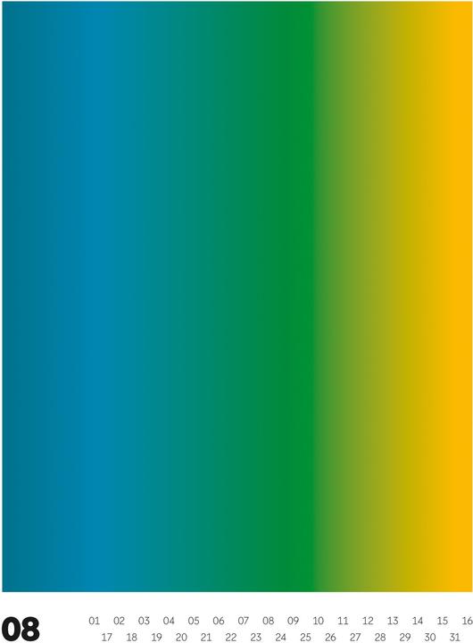 Image du produit PaperShape - Ce calendrier est unique - Calendrier perpétuel (49 x 66 cm, Allemand)