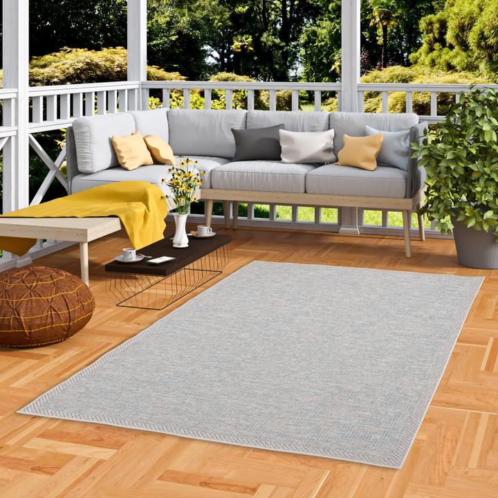 Image du produit Pergamon Tapis plat d'intérieur et d'extérieur Ottawa Mix (140x200 cm)
