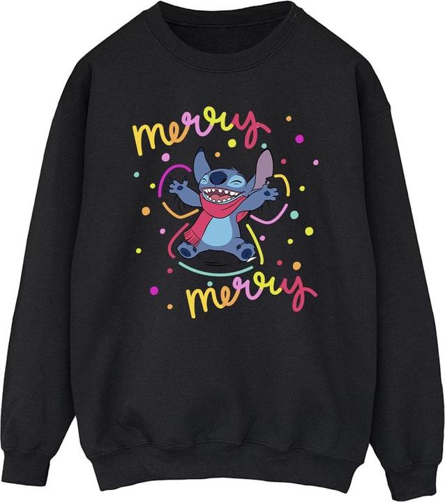 Immagine prodotto Disney Lilo & Stitch Merry Rainbow Felpa Uomo (4XL)