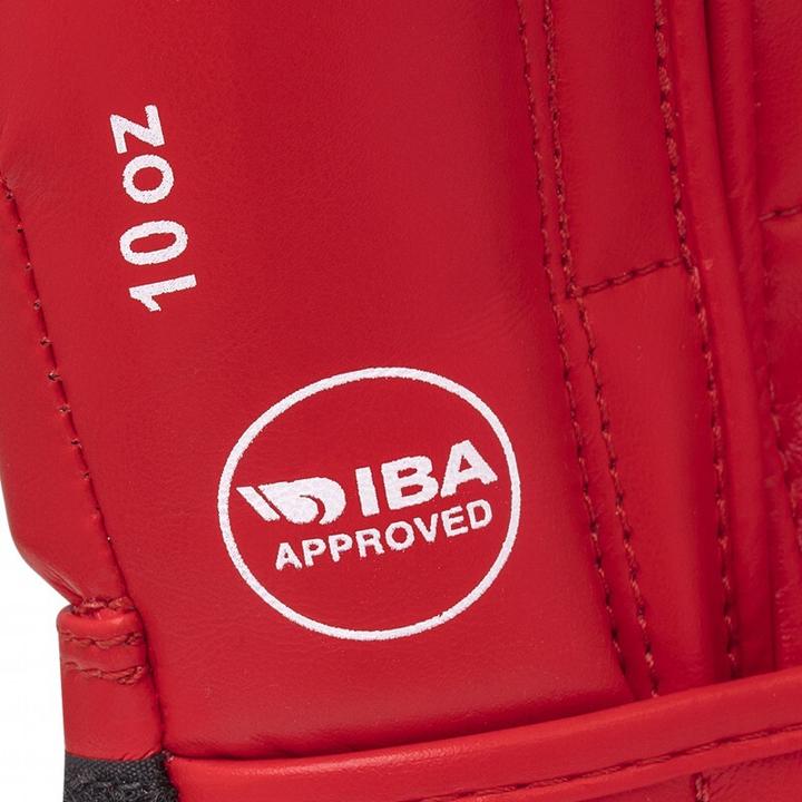 Immagine prodotto adidas Guanti da boxe Velcro IBA Guanti da boxe rossi 12oz (12 OZ, 12)