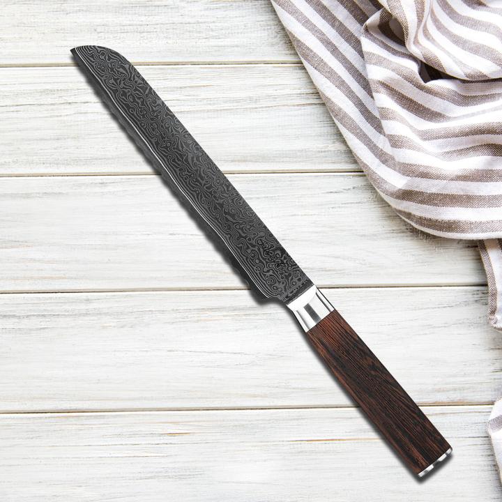 Immagine prodotto Sobczyk Coltello da pane in damasco - lama da 20 cm (20 cm)