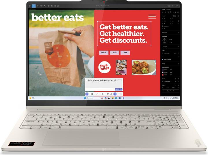 Produktbild Lenovo Yoga 7 2-in-1 16AKP10 (16", 32 GB, 1000 GB, DE)