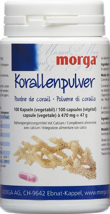 Immagine prodotto Morga Polvere di corallo Vegicaps (100 Pezzo/i, Polvere, 70 g)