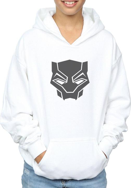 Actual product image Boys Black Panther Black On Black Hoodie (128)