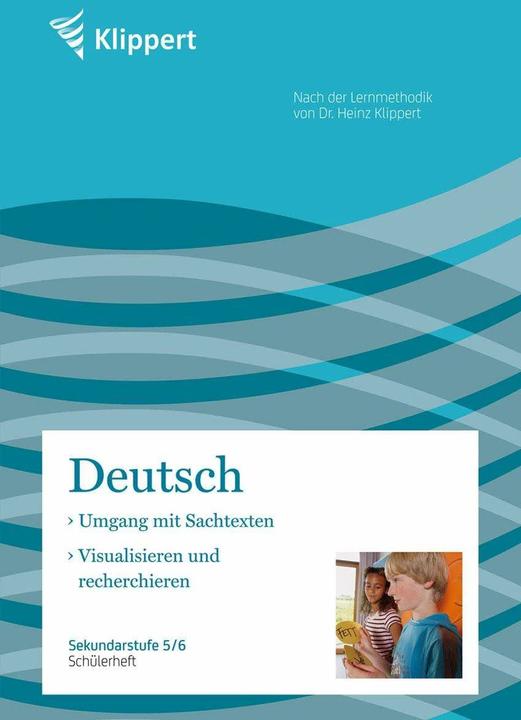 Image du produit Sachtexte / Visualisieren und Recherchieren. Schülerheft (5. und 6. Klasse) (Allemand, Blanc, Heindl, Créer, Kuhnigk, 2021)