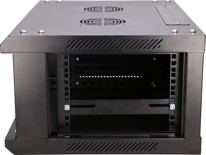 Actual product image Extralink 4U 600X450 WALL-MOUNTED RACK CABINET BLACK Wall mounted rack (4 RU, 19 inch rack)
