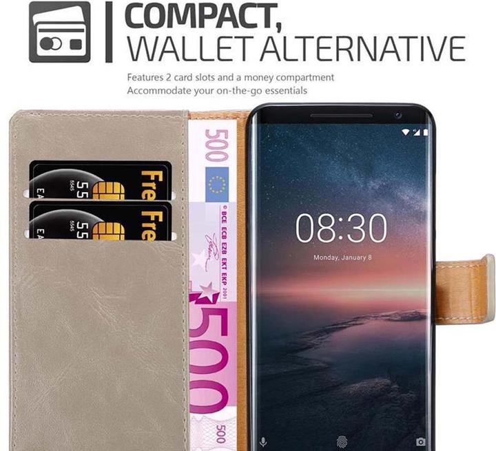 Image du produit Cadorabo Book Couverture de luxe (Nokia 8 Sirocco)