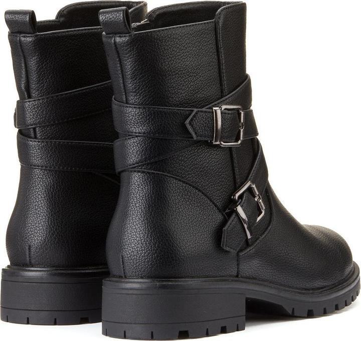 Image du produit La Redoute Collections Bottes de motard à talon plat (40)