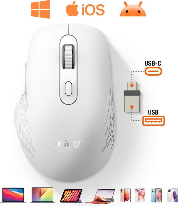 Produktbild LinQ W709 Desktop-Maus (Kabellos)