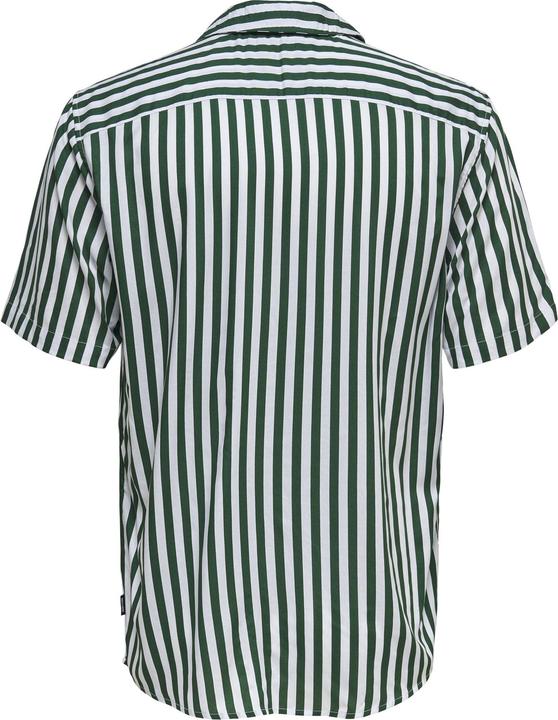 Image du produit Only & Sons Chemise rayée à manches courtes (M)