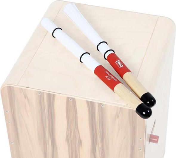Image du produit Sela SE036 Cajon Brush avec 250 fibres de nylon (Cajón)