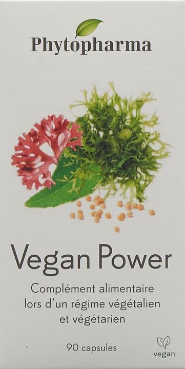 Produktbild Phytopharma Vegan Power (90 Stück, Kapseln, 94 g)
