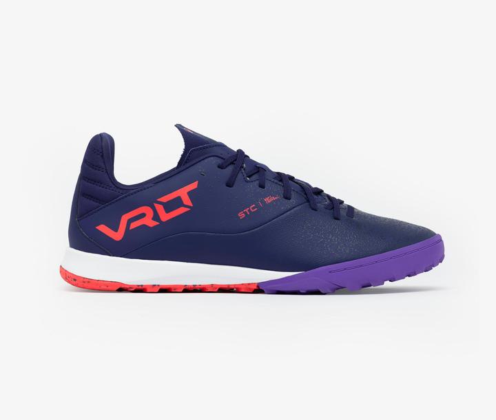 Actual product image Kipsta Damen/Herren Fussball Multinockenschuhe Turf - Viralto I TF violett/blau (47)