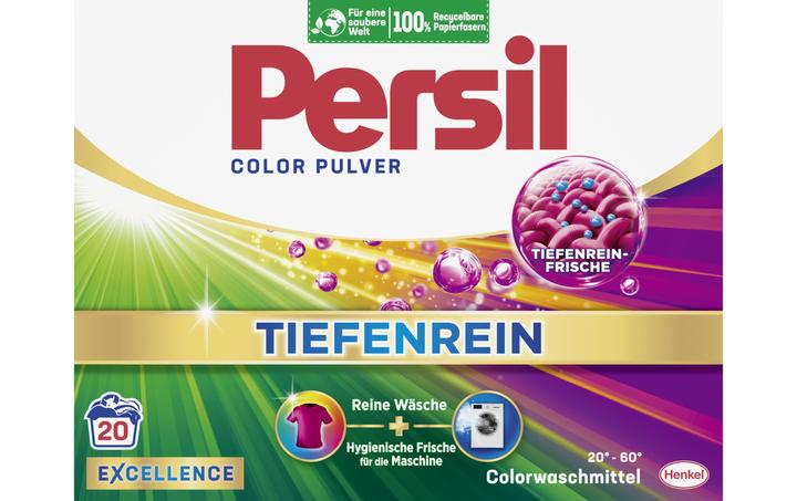 Image du produit Persil Pulverwaschmittel Color 20 WG, 1.26 kg (20 Cycles de lavage, Poudre)