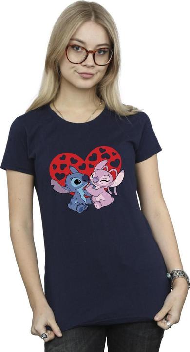 Produktbild Disney Lilo & Stitch Hearts TShirt (M)