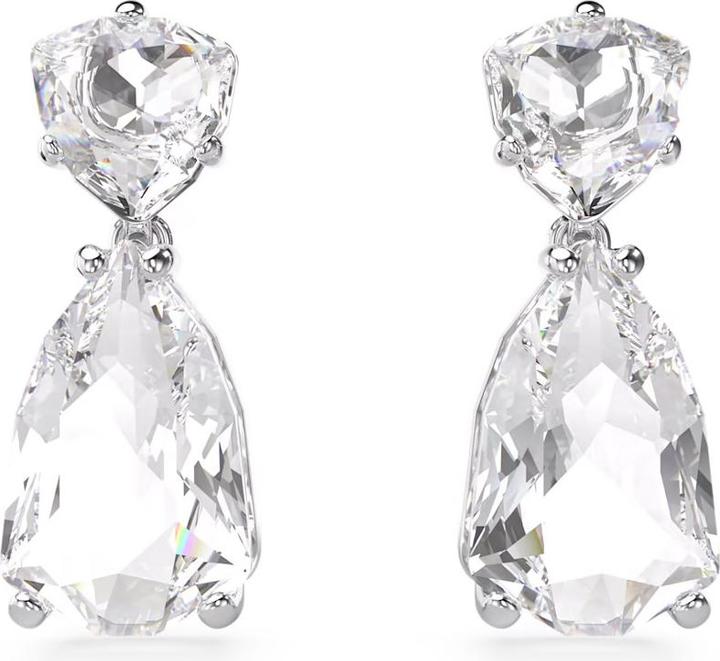 Produktbild Swarovski Mesmera Drop Ohrhänger Verschiedene Schliffe Weiss (Metall)