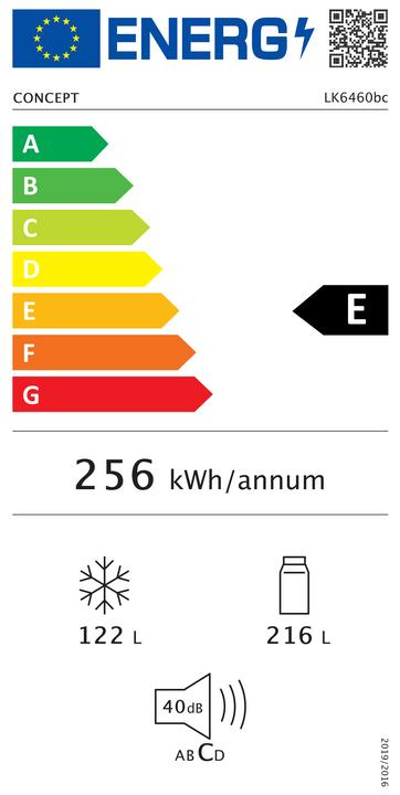 Energie-Label Concept LK6460BC (338 l)