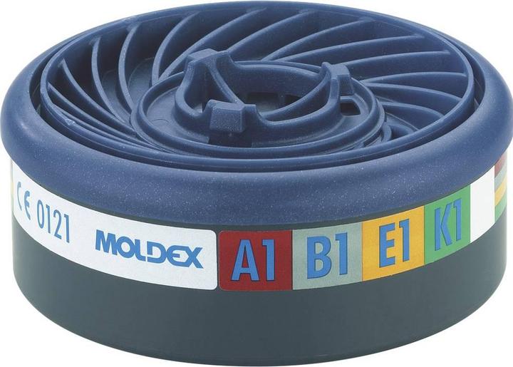 Moldex 940001 Gasfilter EasyLock® Fil (Atemschutzmaske Ersatzfilter)