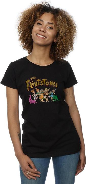 Produktbild The Flintstones Group Distressed TShirt (S)