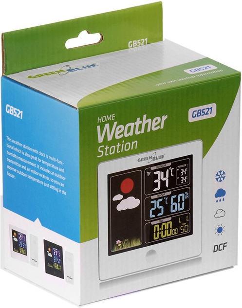 Image du produit Greenblue Station météo sans fil DCF GB521W Hygromètre sans fil