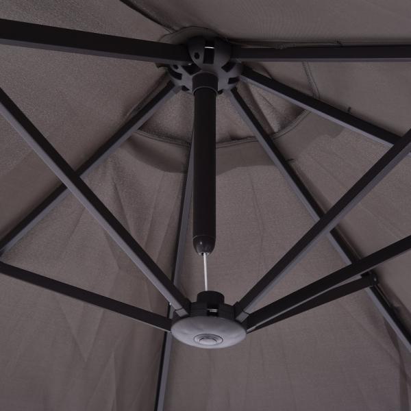 Immagine prodotto Outsunny Ombrellone con manovella (2.70 m)
