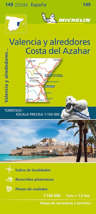 Produktbild Michelin Costa del Azahar, Valencia und