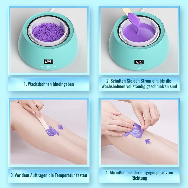 Image du produit Cithot Professionelles Waxing Set mit LCD-Display (500 ml, 1 x, 400 g)