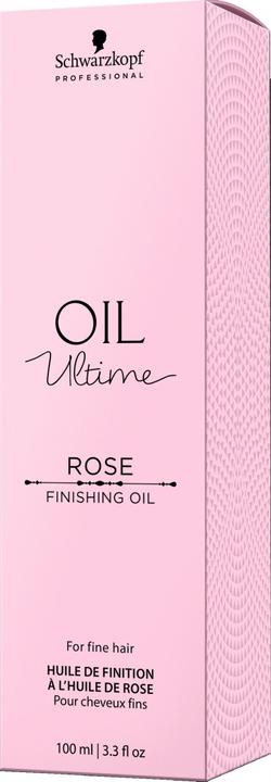 Actual product image Schwarzkopf Professional Oil Ultime - Rose Finishing Oil (100 ml)