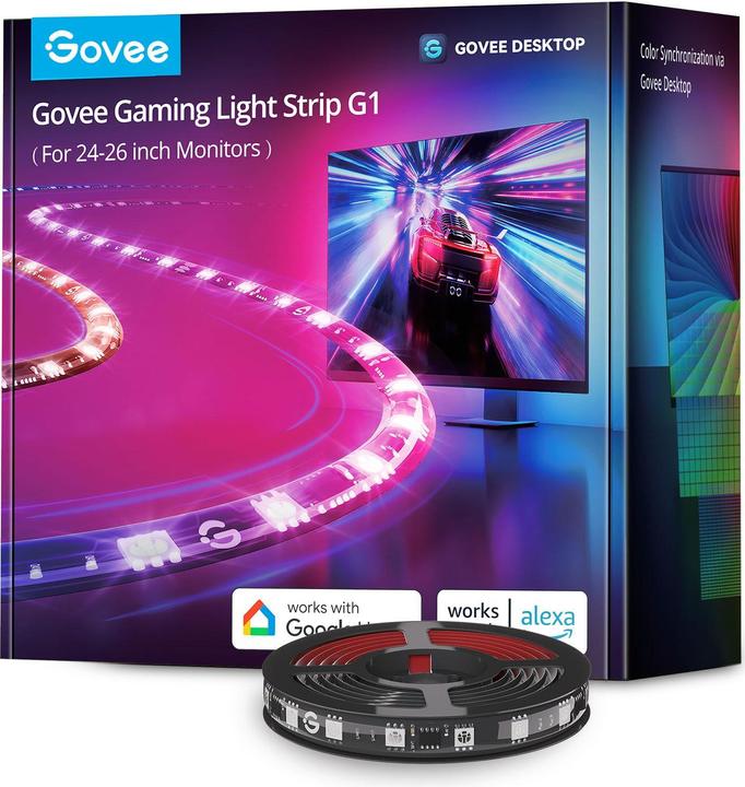 Produktbild Govee LED Stripe Gaming G1 (RGBW, 200 cm, Indoor)