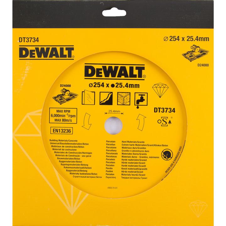 Produktbild DeWalt Fliesensägenblatt