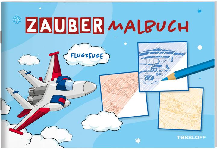 Image du produit Tessloff Livre de coloriage magique. Avions